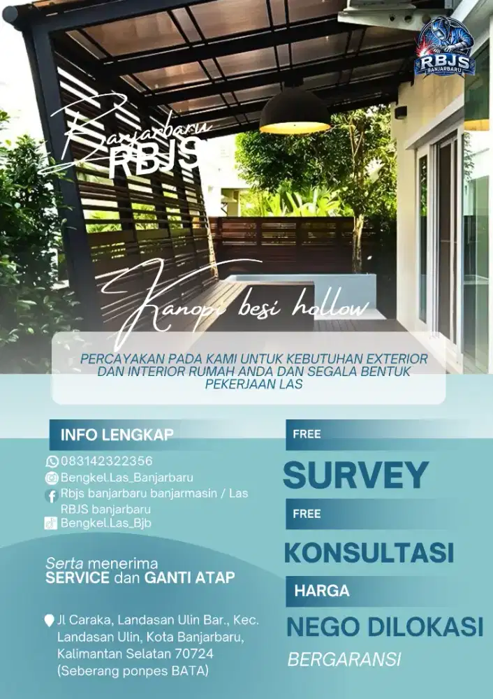 KANOPI SPANDEK HOLLOW