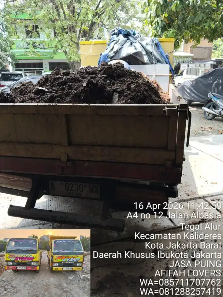 Jasa angkut puing dan buang sampah