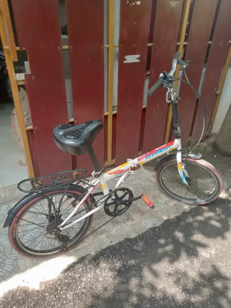 Sepeda lipat element sport U20 murah normal siap pakai