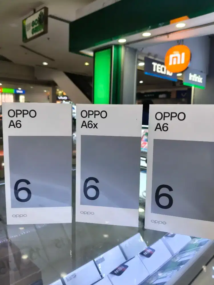 Oppo A6X new garansi resmi 4/128Gb