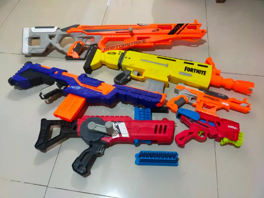 Jual pistol mainan anak Nerf