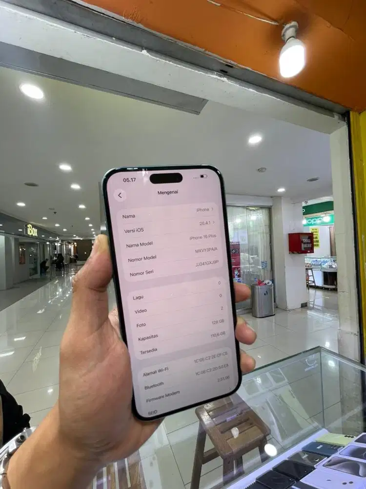 iphone 16 plus 128 teal secong ibox like new