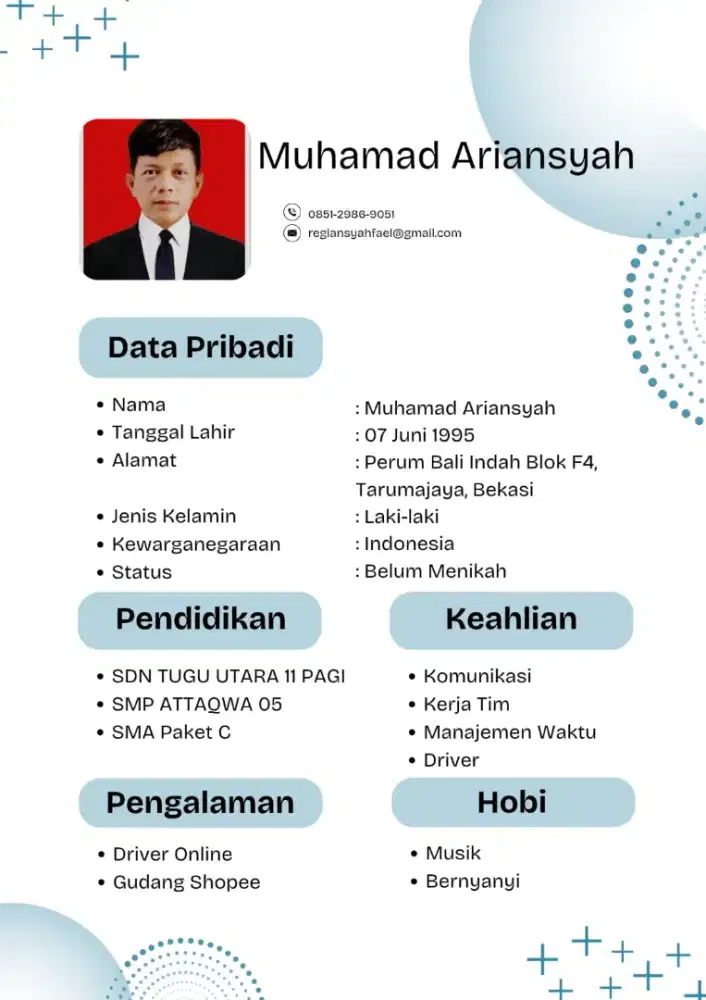 Cari pekerjaan driver/kurir