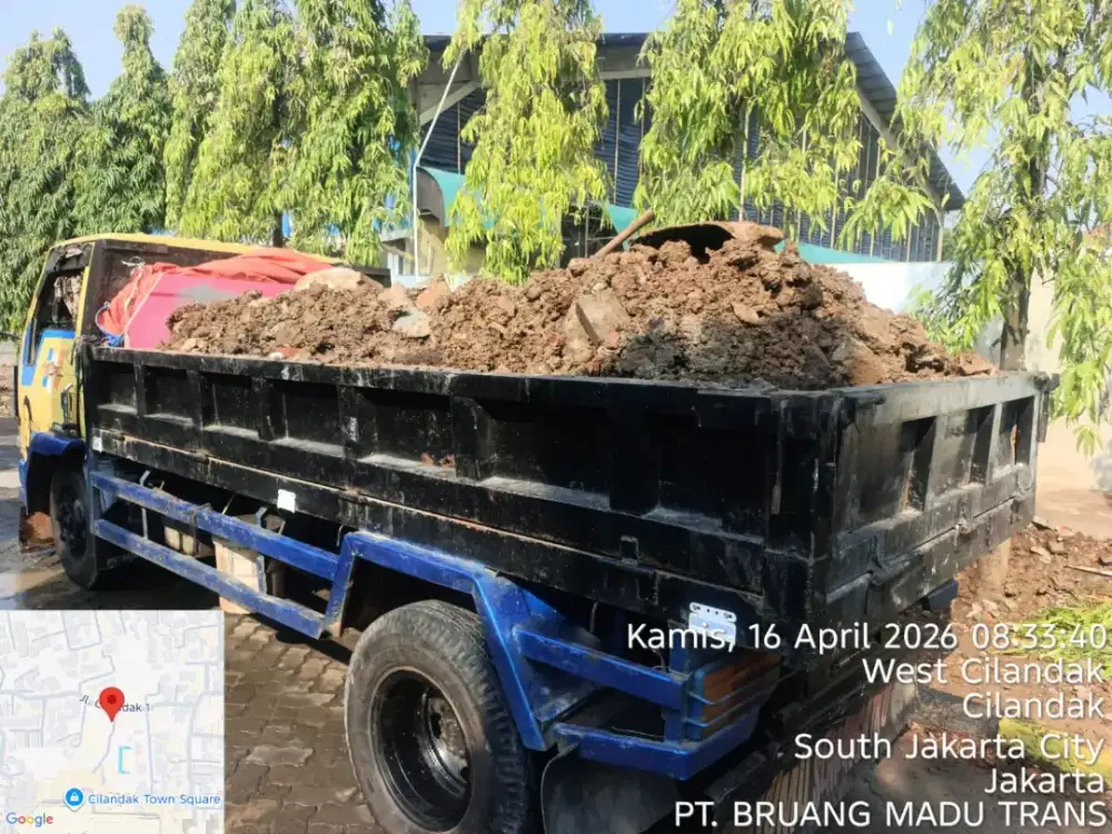 Jasa buang puing dan sampah