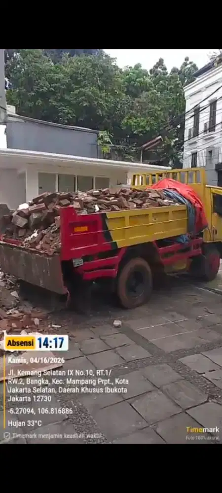 Jasa pengurugan dan buang puing