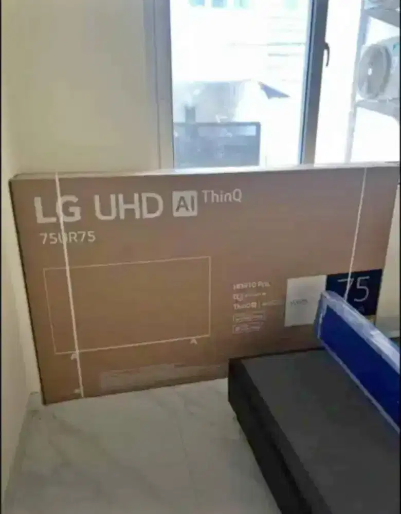 Tv LG 75 INCH BARU 1X PAKE