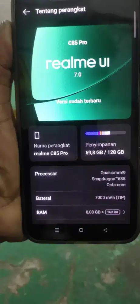 jual hp relame c85pro