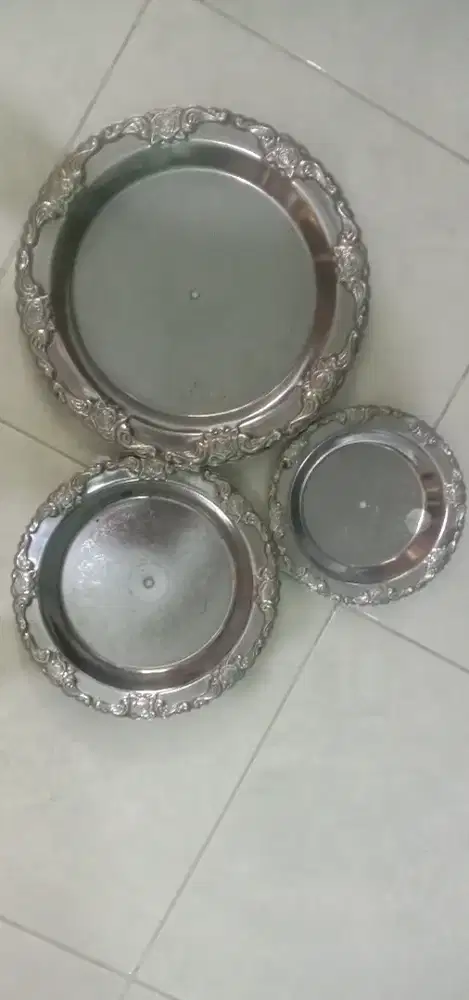 Jual Nampan bulat ukuran 1 set