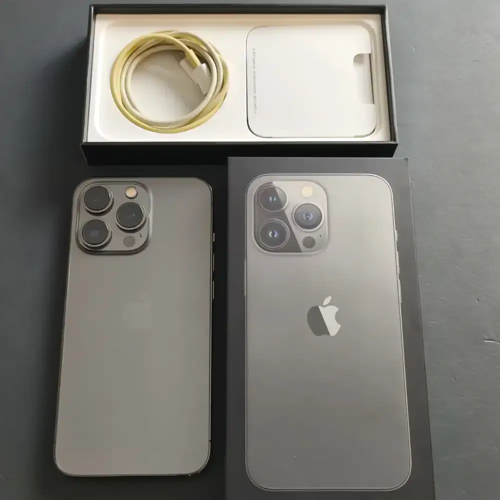 IPHONE 13 PRO 256GB GRAPHITE EX GARANSI RESMI