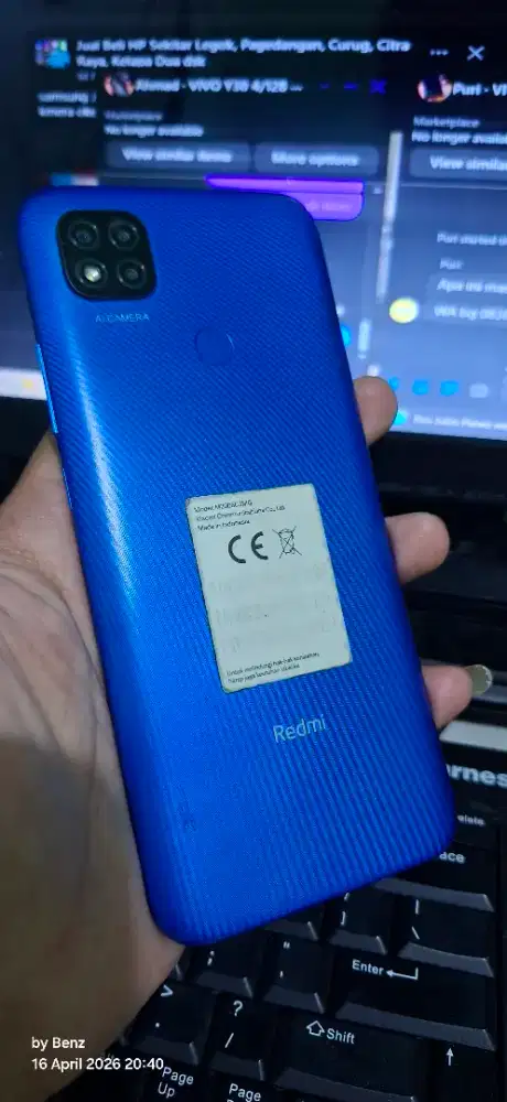 Redmi 9c 4/64 ORI an Mantaab Joss