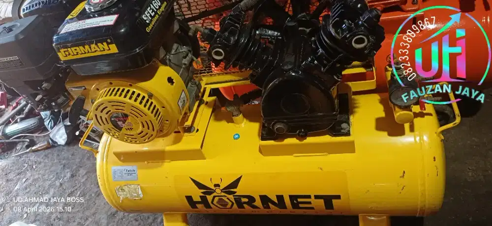 Dijual kompresor ukuran 1/2hp mesin bagus kondisi barang 98% siap pkai