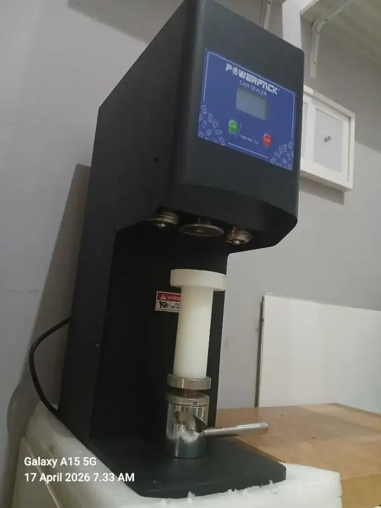 DIJUAL MESIN PENGEMAS = POWER PACK CAN SEALER
