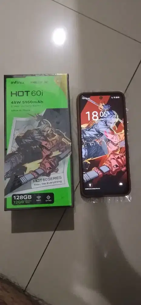 Infinix Hot 60i 6 + 6 128 GB New
