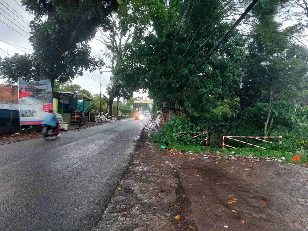Tanah murah pinggir jln raya Karangpaeitan wanaraja