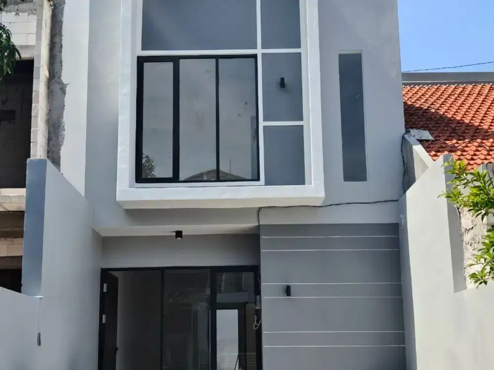 Baru Gress‼️Rumah Scandinavian Rungkut Asri