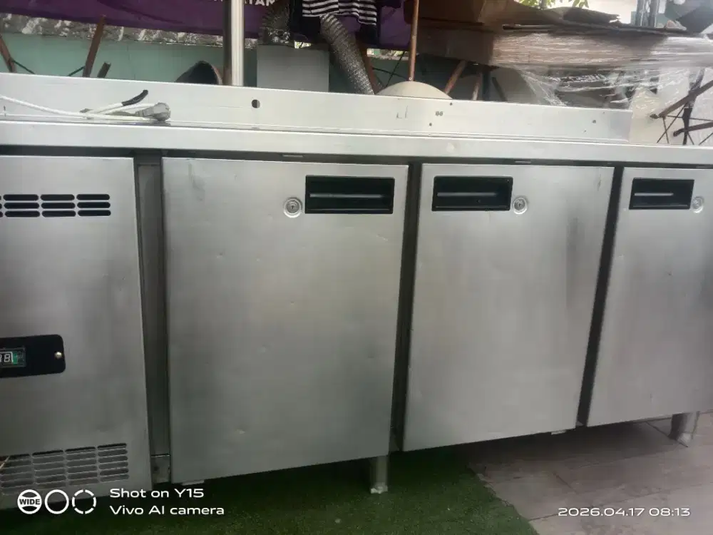 Jual murah pendingin under counter dua unit minus kurang dingin