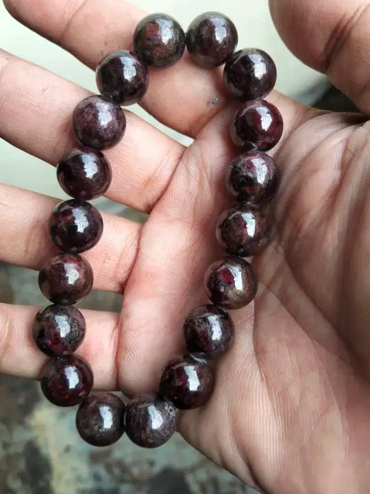 Gelang Red Garnet natural
