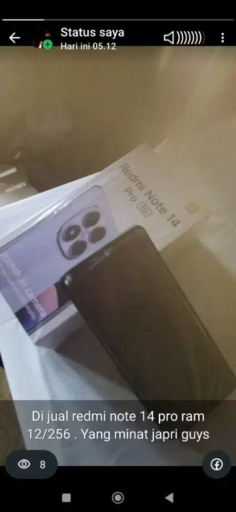 redmi note 14 pro , Ram 12/256