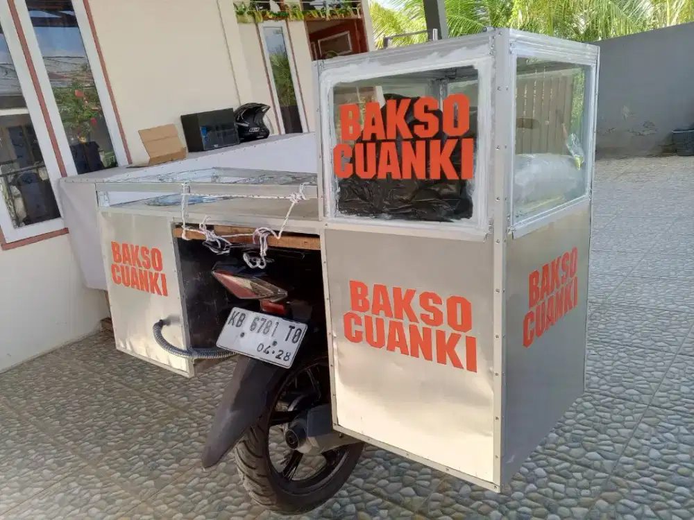 Gerobak Motor Bakso Cuanki