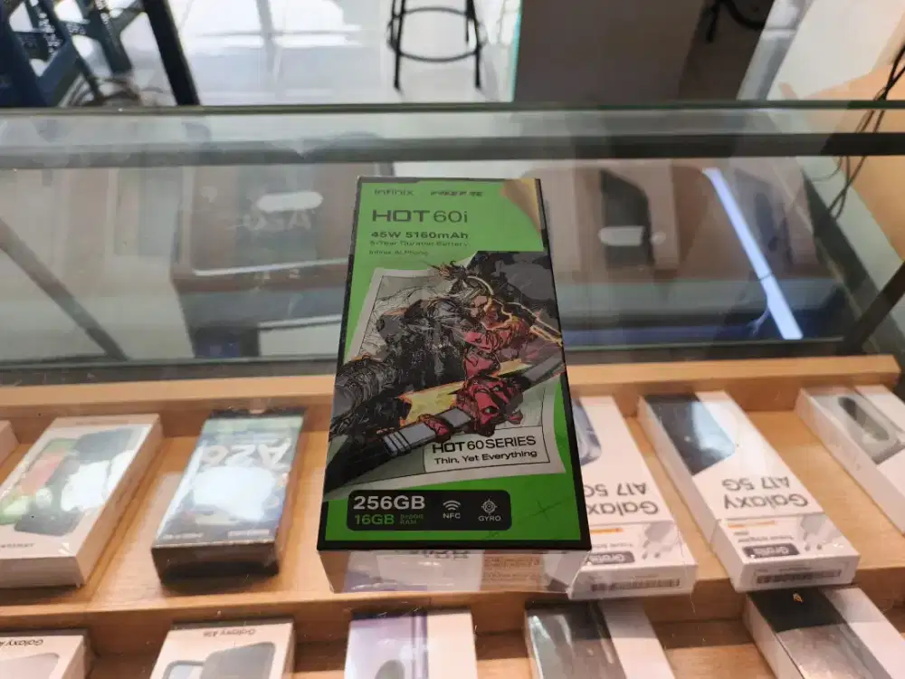 Fast respon WA Infinix Hot 60i NFC 8+8/256 Garansi resmi 1thn