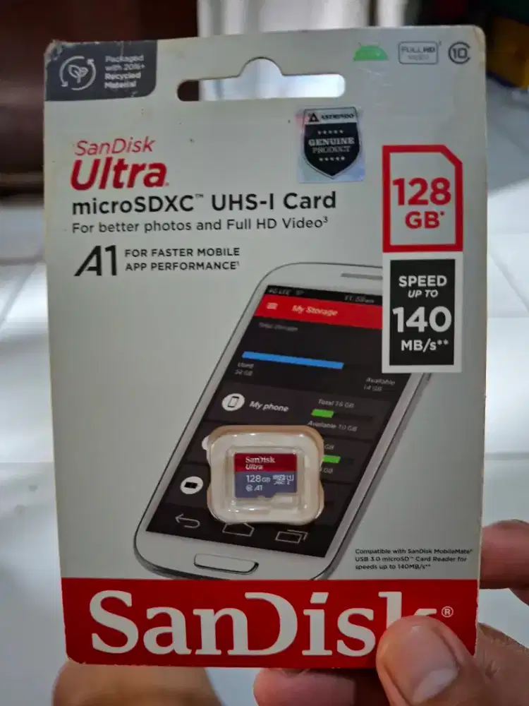 Sandisk Ultra Microsdxc 128GB