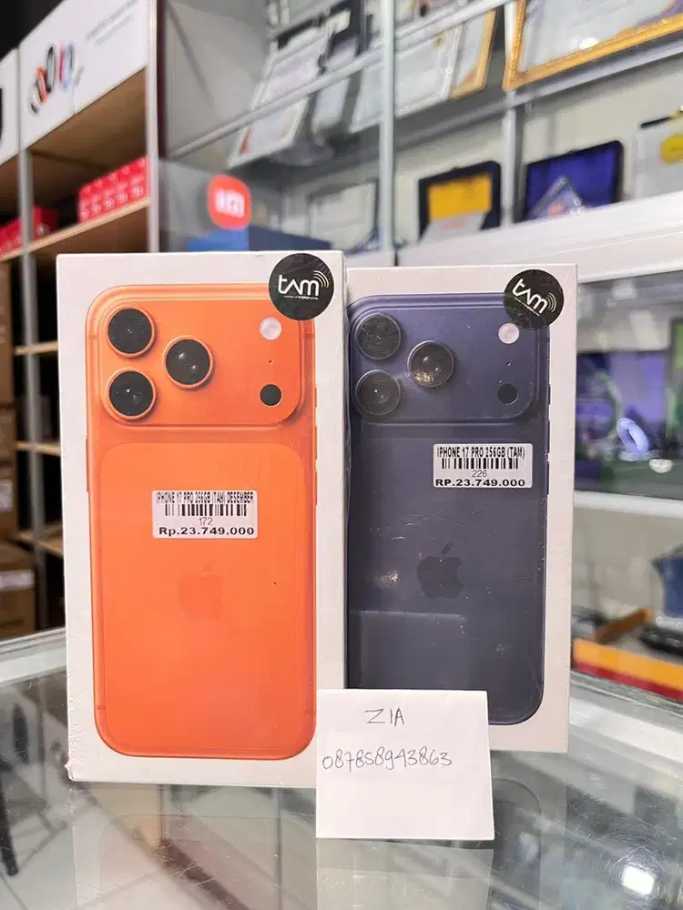 Iphone 17 pro 256gb ATLANTIS DAHSYAT