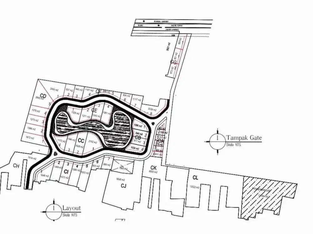 Disewakan lahan usaha, lokasi terbaik. Juanda Eatery.