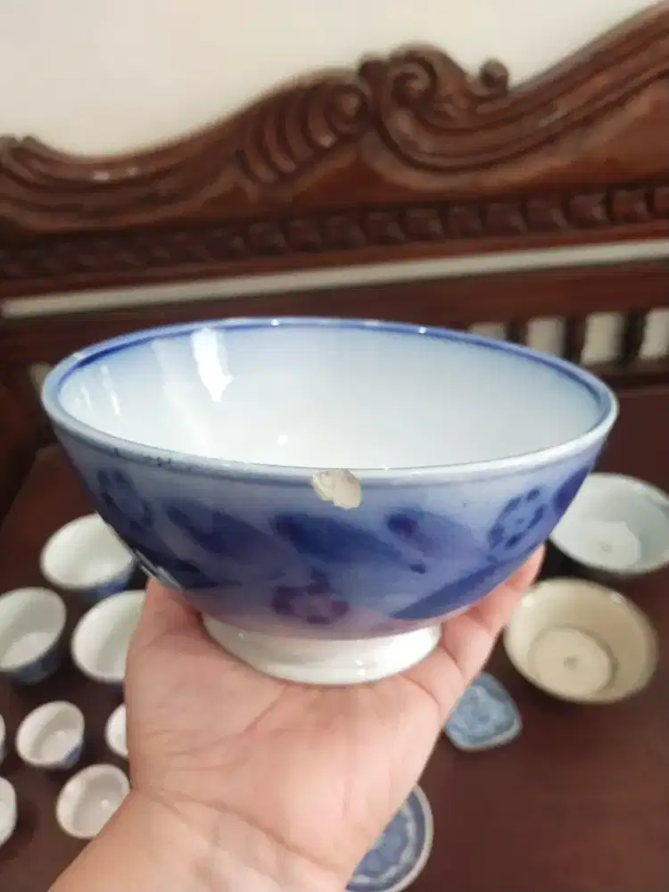 Mangkuk porselen antik