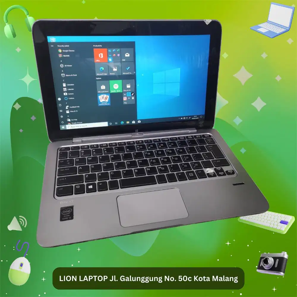 RAM 8GB SSD 256GB Touchscreen HP Elite X2 1011 G1 Tablet [17|04]