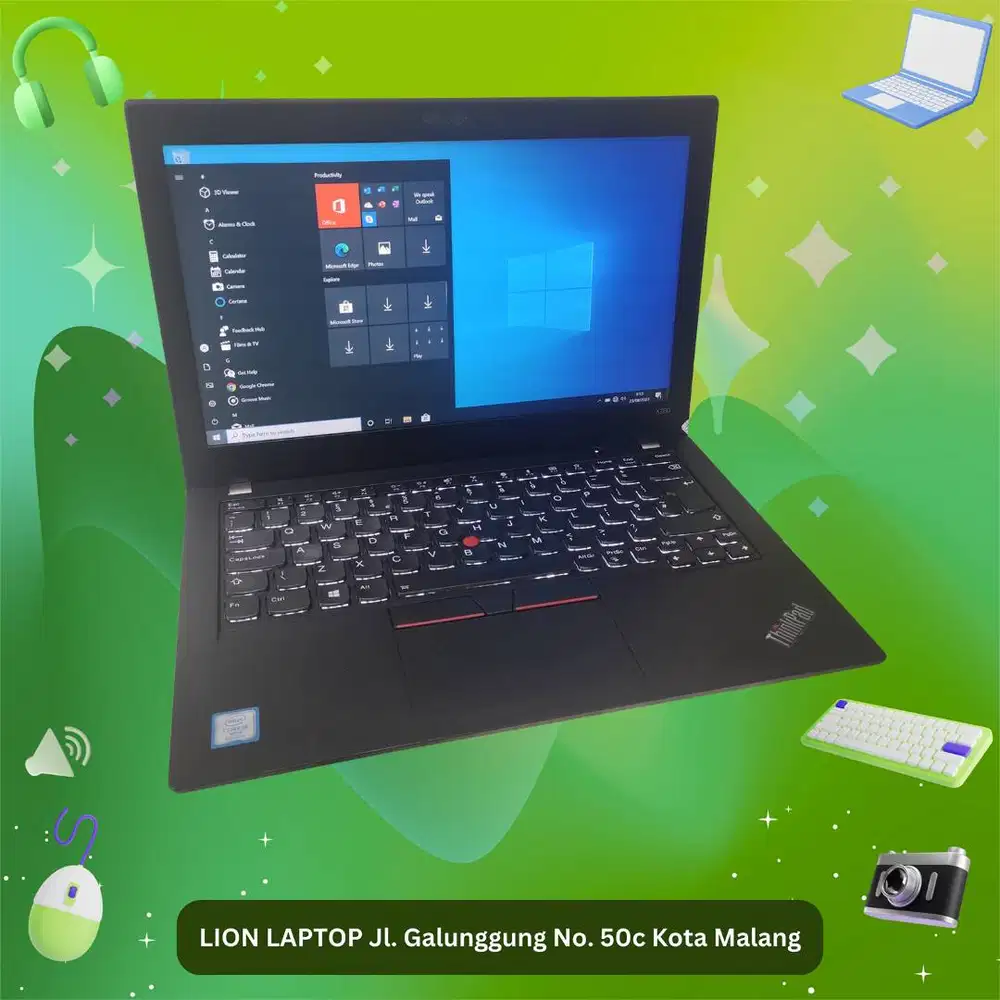 i5 Gen 8 RAM 8GB SSD 256GB Lenovo Thinkpad X280 [17|04]