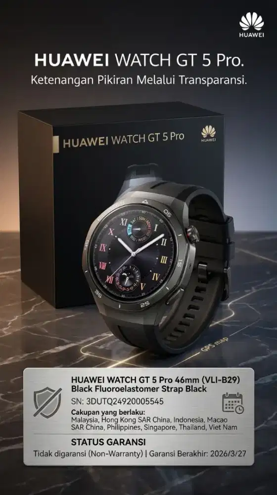 Smartwatch Huawei GT 5 Pro