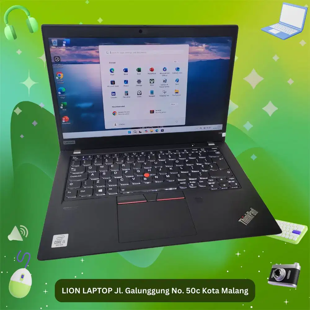Core i5 Gen 10 slim mulus RAM 8GB SSD 256 Lenovo Thinkpad X13 [17|04]