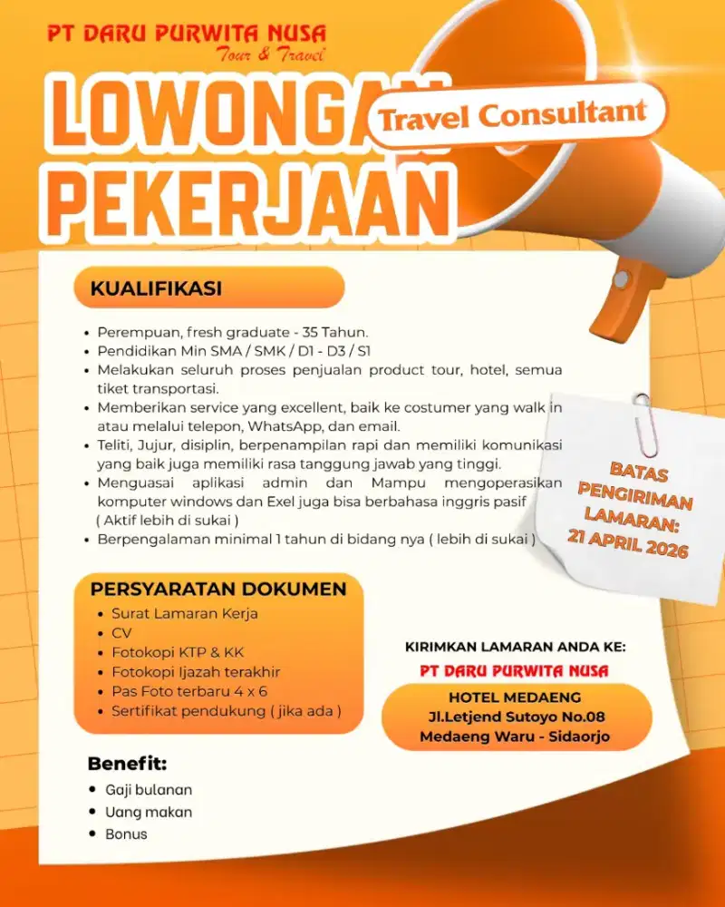 Karyawati Tour & Travel Area Sidoajo