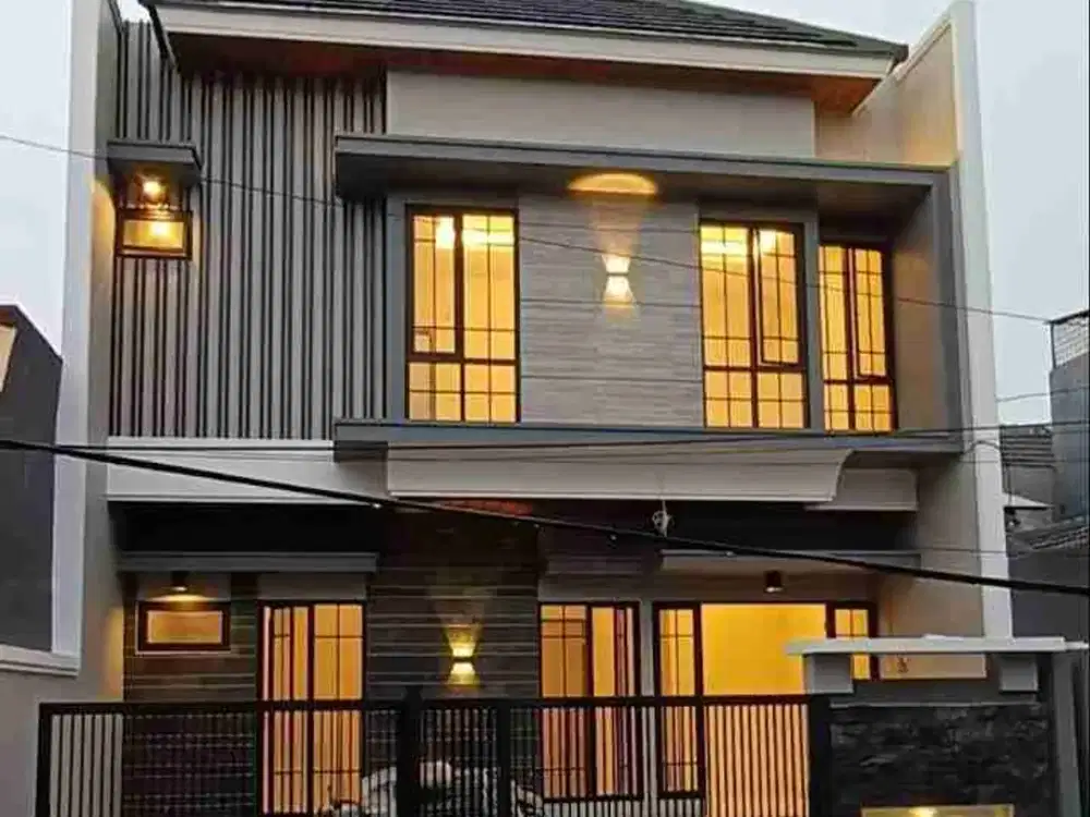 Dijual rumah bangunan baru, Wisma Permai.