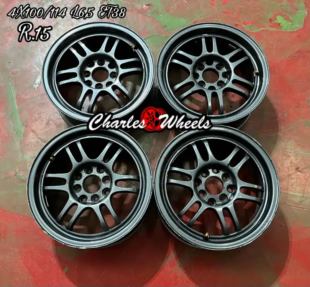 VELG RPF 1 RING 15 GUNMETAL
