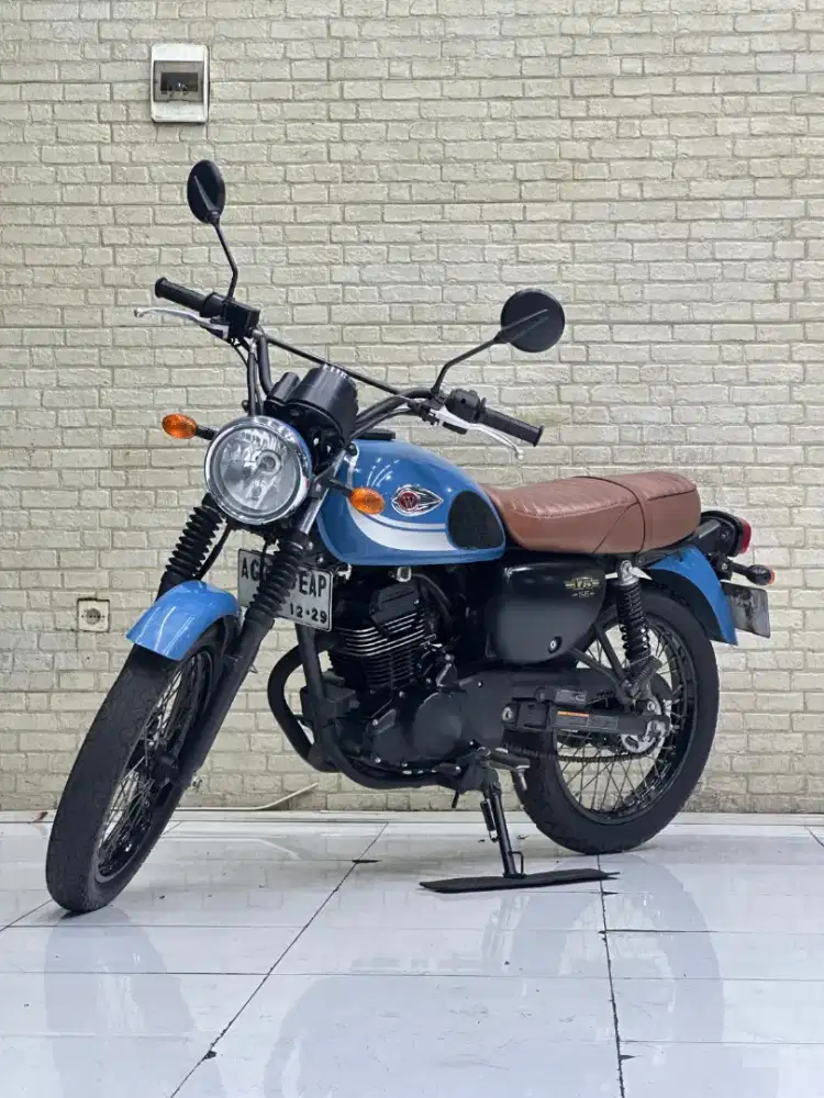 TERMURAH‼️Kawasaki W175 SE 2019 Blue Favorit
