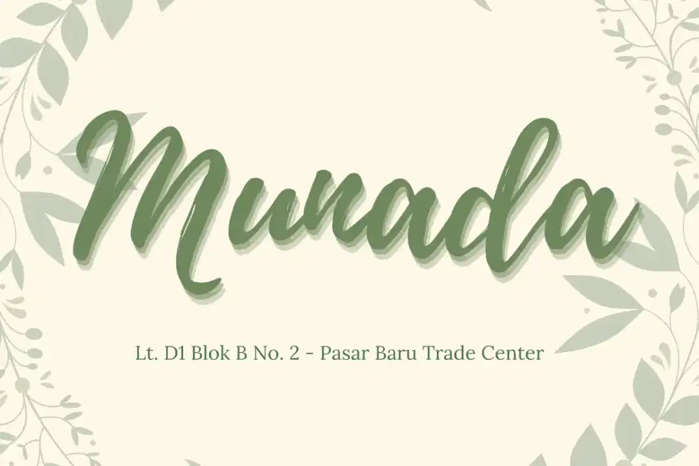 SHOPKEEPER / CREW TOKO di MUNADA Pasar Baru Bandung