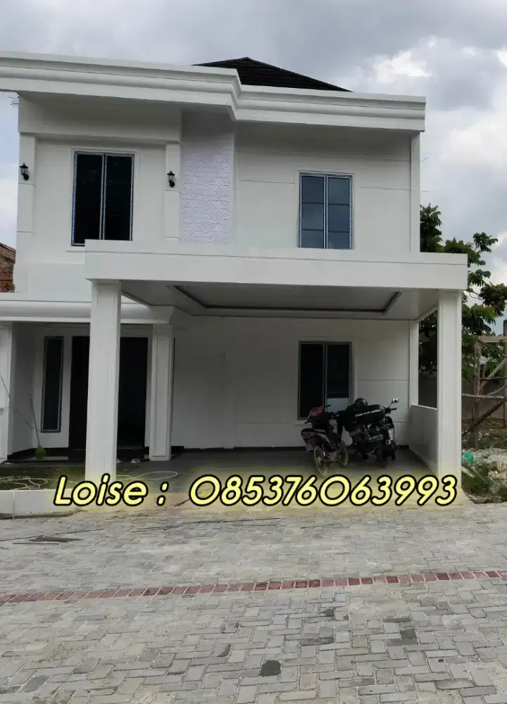 Rumah 2 Lantai Lokasi Gobah
