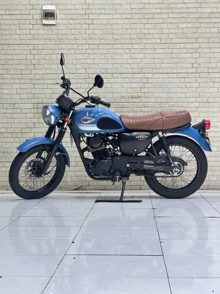 TERMURAH‼️Kawasaki W175 SE 2019 Blue Favorit