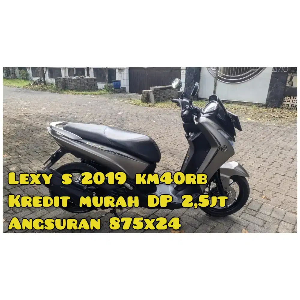 Lexy S 2019 Abu-abu Doff Km40Rban