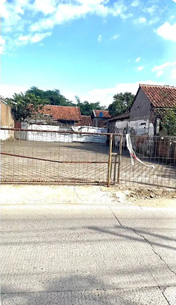 Jual tanah pinggir jalan