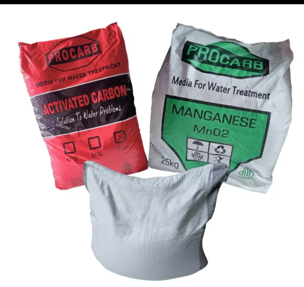 Ganti media filter air