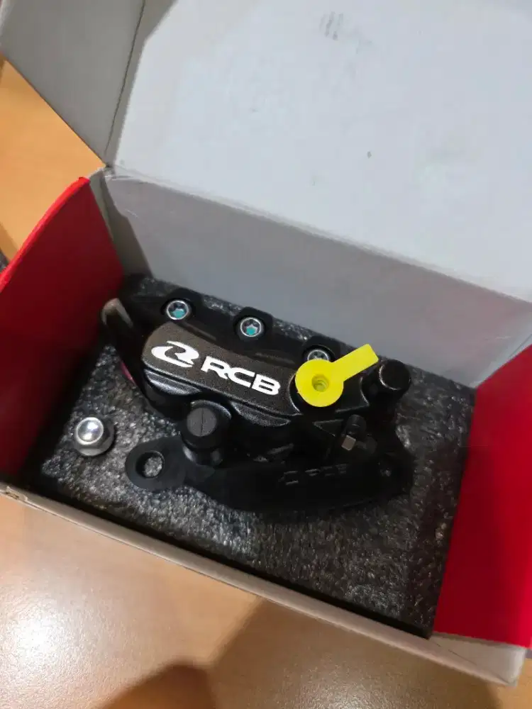 Kaliper rcb s1 2 piston gratis selang rem TDR pnp r15 v3, xsr, mt15