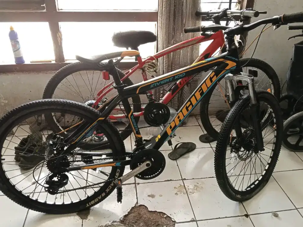 Dijual sepeda MTB merk Pacific invert 100 ukuran 26