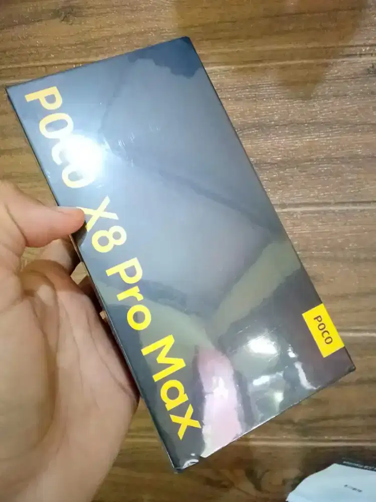 Poco x8 promax 12/512gb baru segel