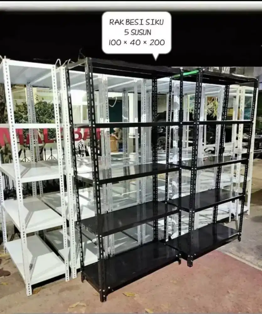RAK BESI SIKU GUDANG 5 SUSUN