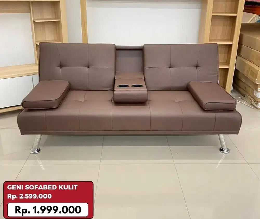 Geni sofabed kulit