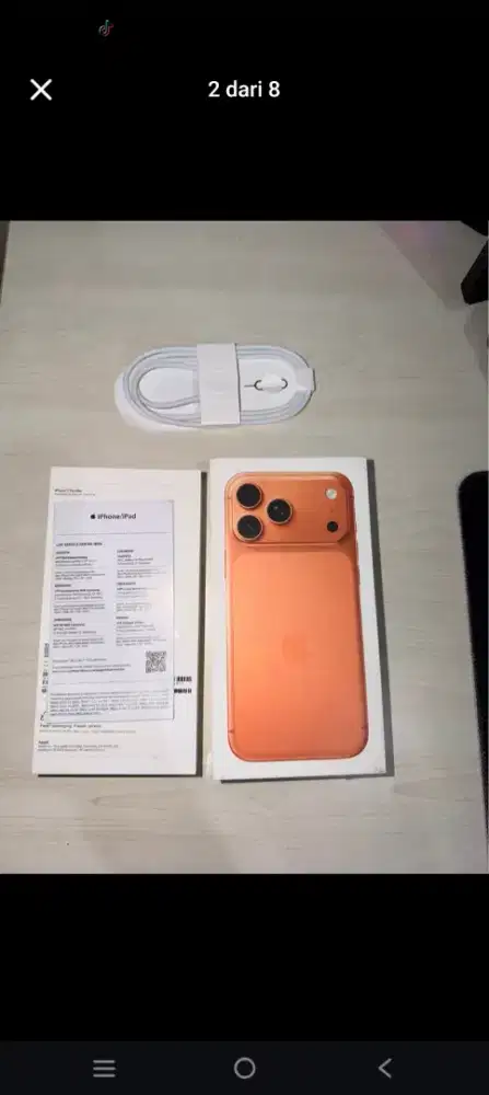 Iphone 17 pro max 256 GB