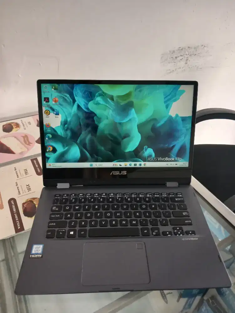 Laptop Asus TP412F Core I3 Gen 8 Touscreen Ram 8 Ssd 256
