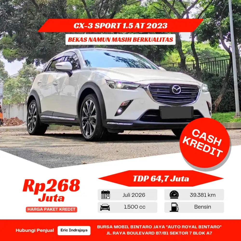 Mazda CX-3 1.5 Sport AT 2023
